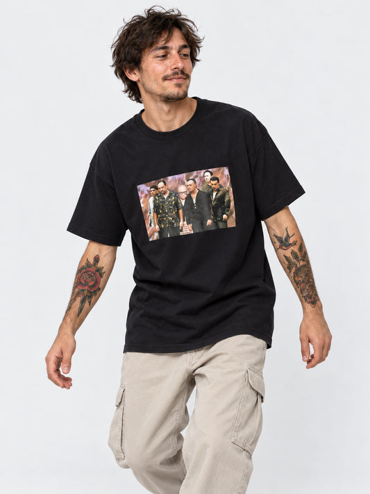 Remera Pizza Gabagool Negro — vista principal