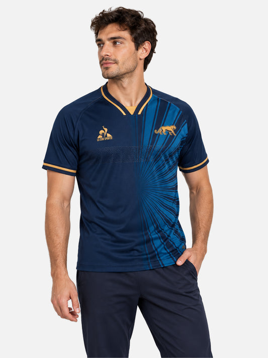 Remera Le Coq Sportif Pumas Xv Maillot Match 26 Sp Away Petrol — vista principal
