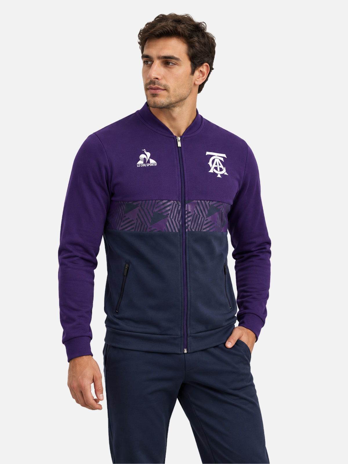 Campera Le Coq Sportif Cat Tl 1 2025 Violeta — vista principal