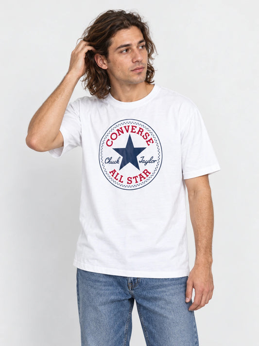 Remera Converse Patch Men Blanco — vista principal