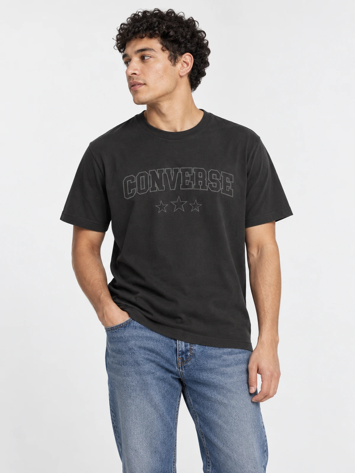 Remera Converse Classic Negro — vista principal