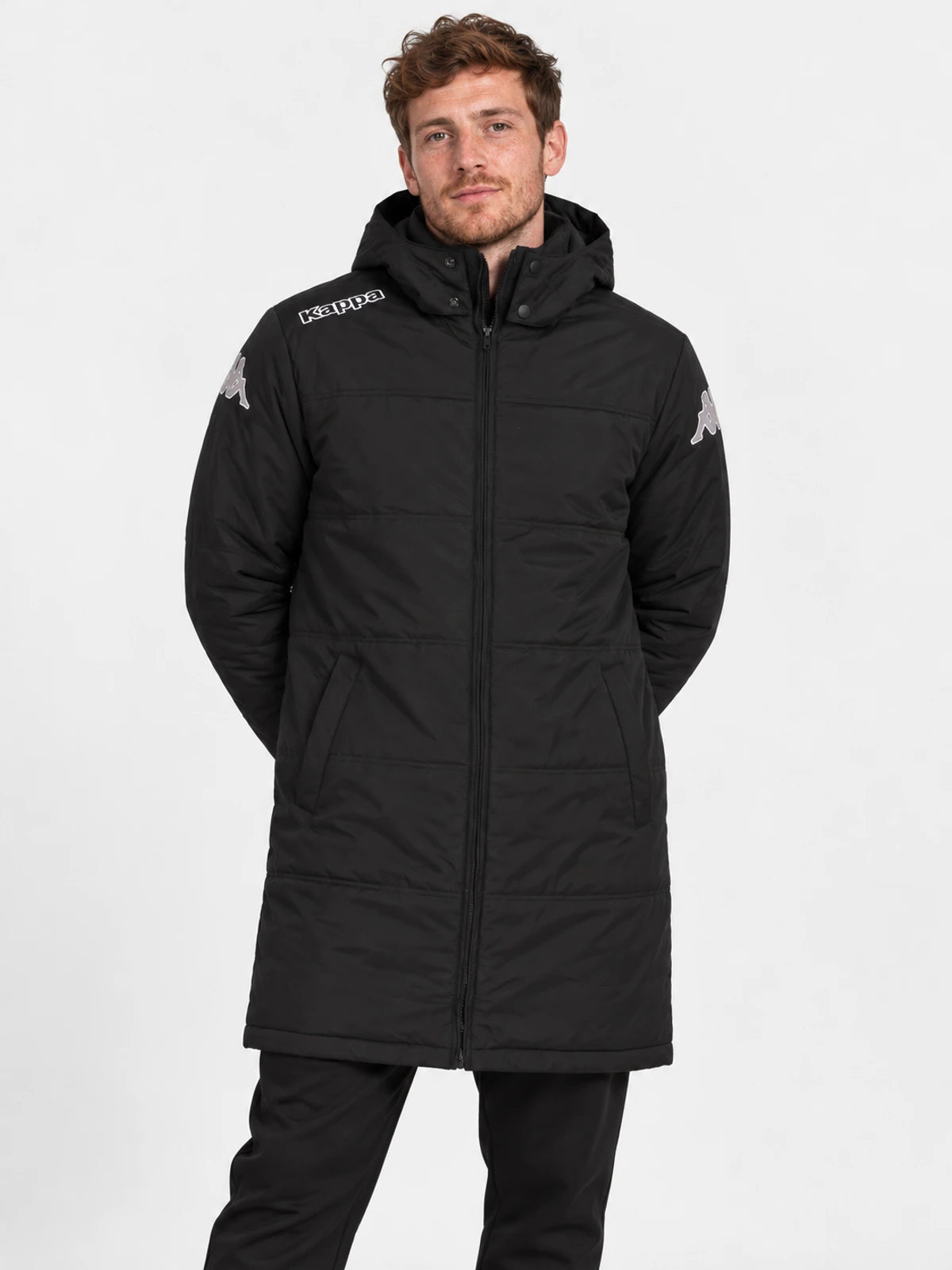 Campera Kappa 4 Soceer Seddolo Negro — vista principal