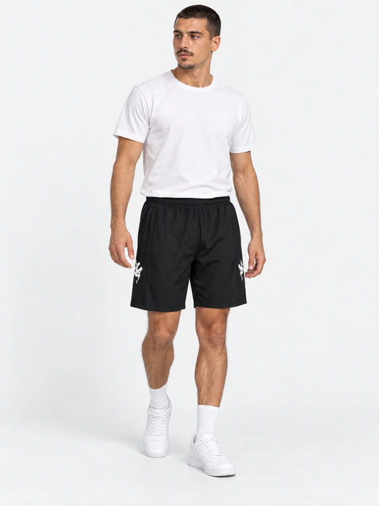 Short Kappa Kappa4football Luviozip Negro — vista principal