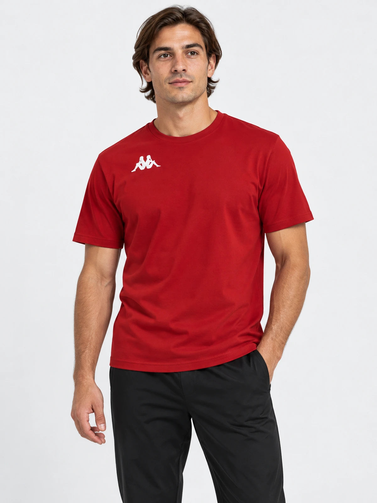 Remera Kappa Kappa4training Brizzo Rojo — vista principal