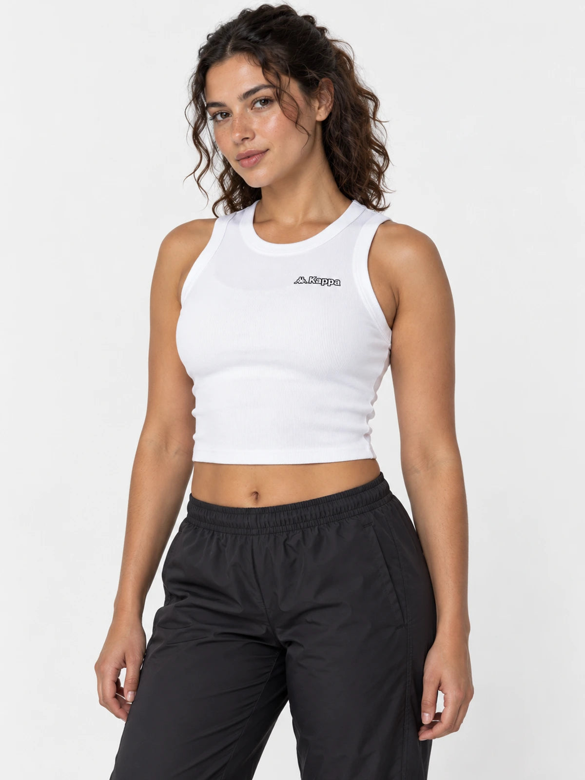 Musculosa Mujer Kappa Logo Fadiaf 2 Blanco — vista principal