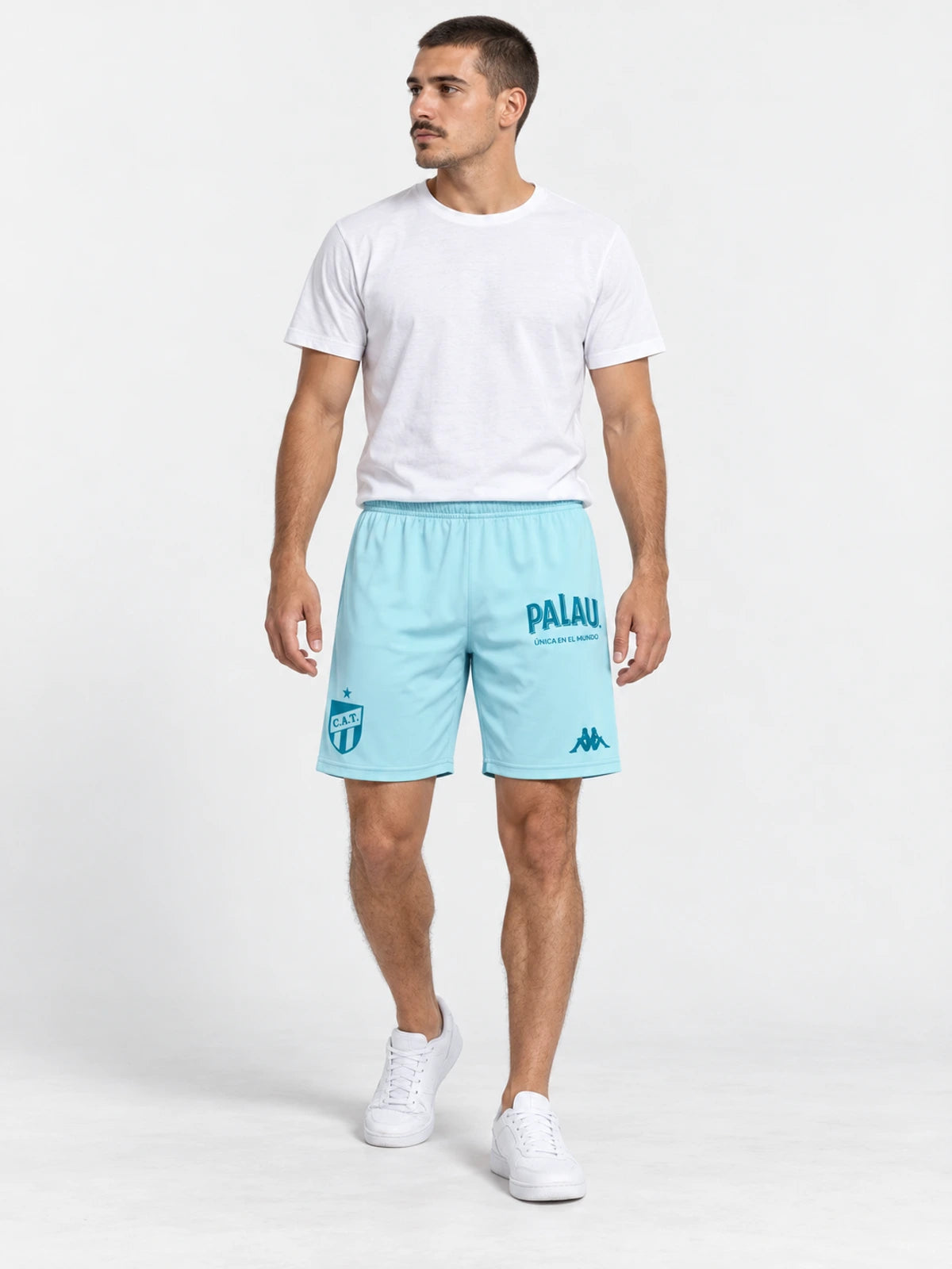 Short Kappa Kombat Pro Ryder Cat Azul — vista principal