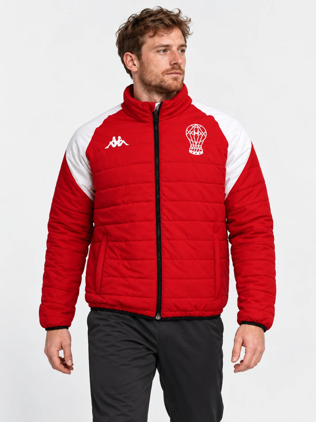 Campera Kappa Arsaco 7 Futbol Rojo — vista principal