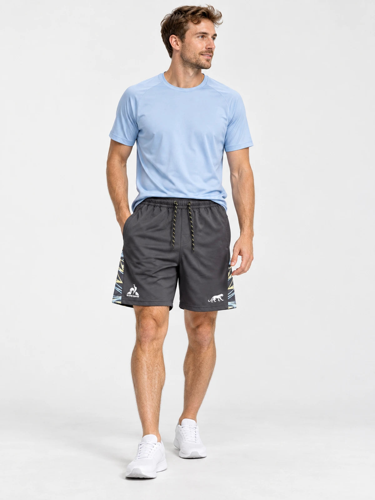 Short Le Coq Sportif Pumas Boardshort 1 2025 Negro — vista principal