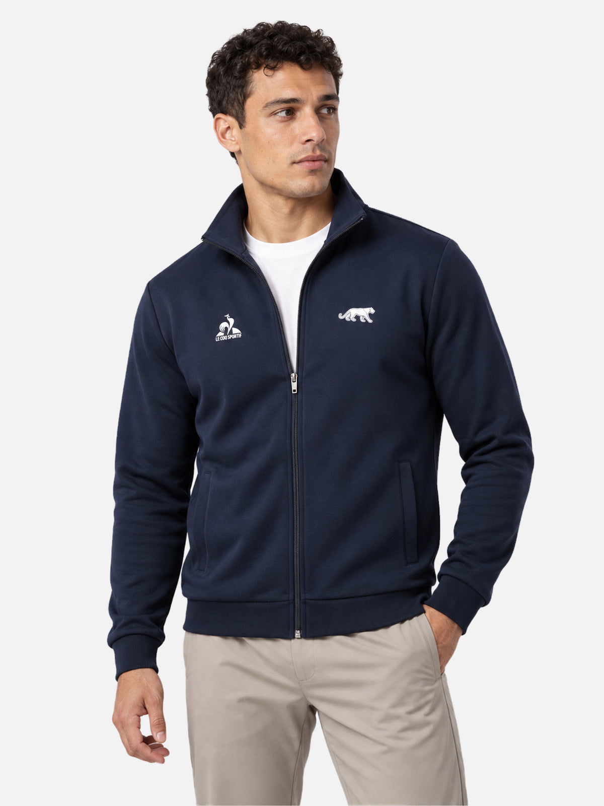 Buzo Le Coq Sportif Pumas Presentation Fz Sweat N°2 Azul — vista principal