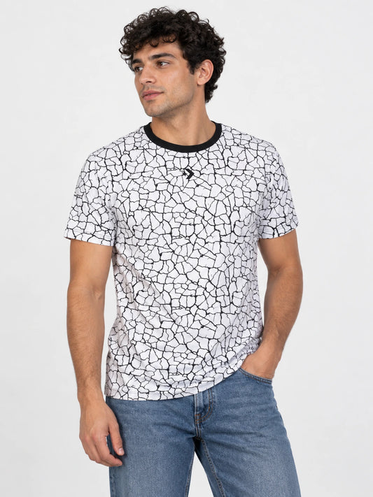Remera Converse Cons Embroidered Blanco — vista principal
