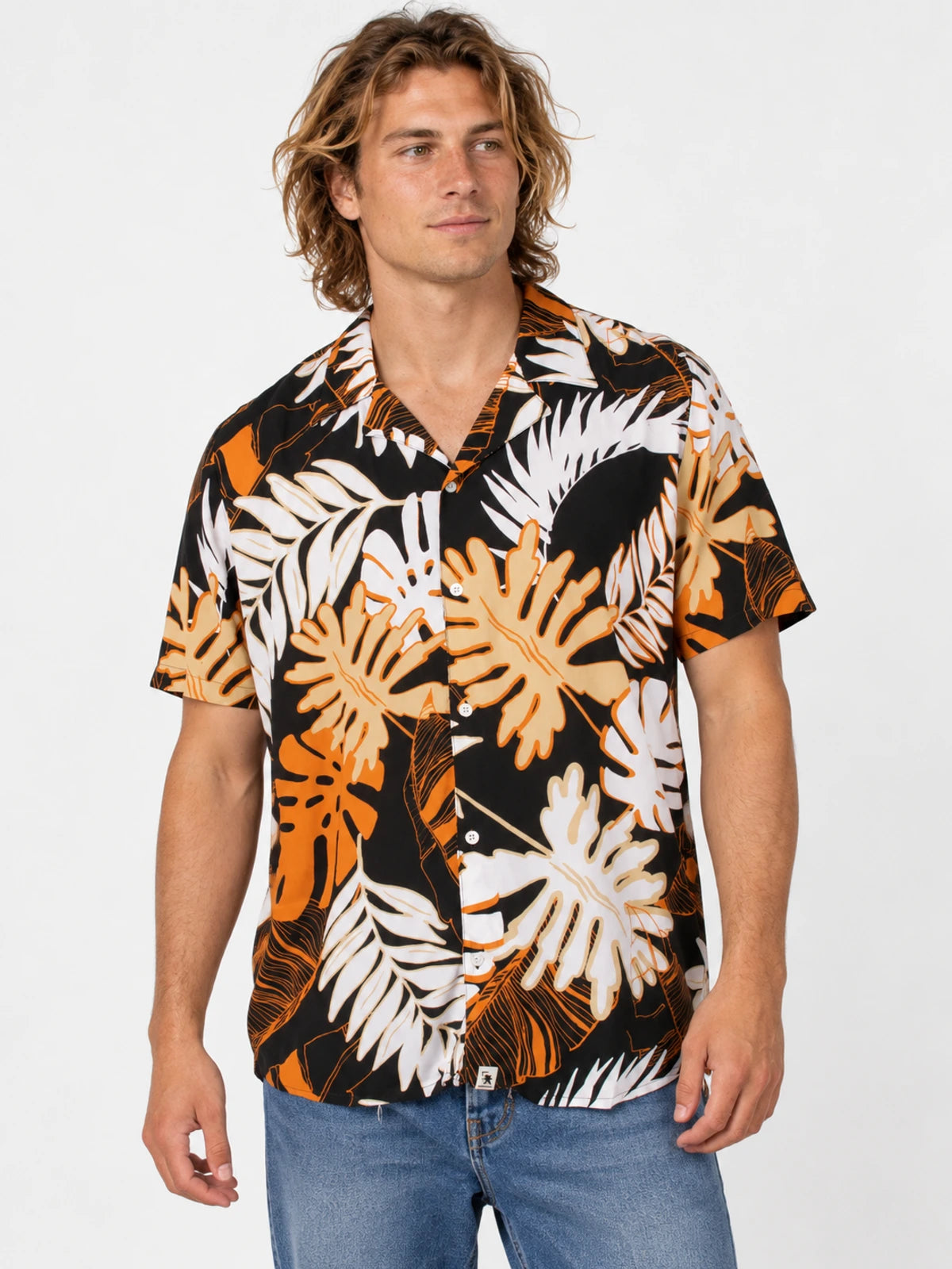 Camisa Gotcha Backyards Negro — vista principal
