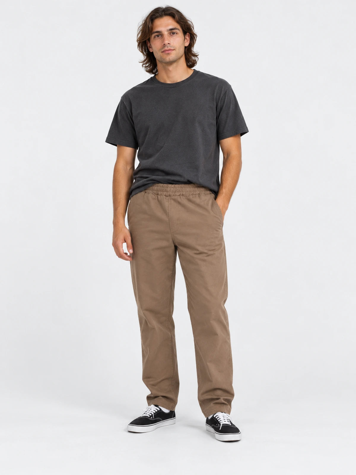 Pantalon Converse Carpenter Marron — vista principal