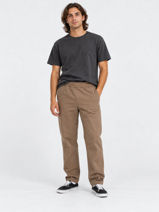 Pantalon Converse Carpenter Marron — vista principal