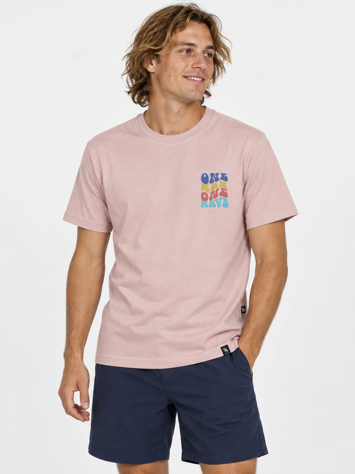 Remera Gotcha One Rosa — vista principal