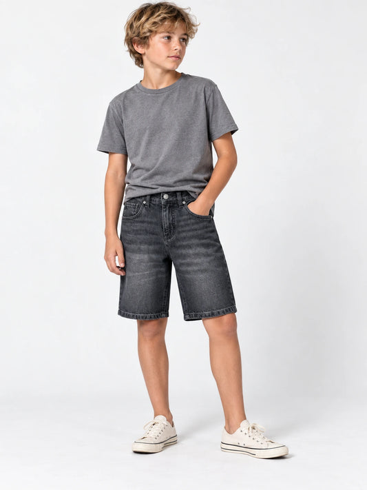 Bermuda Gotcha Summer Denim Niño Negro — vista principal