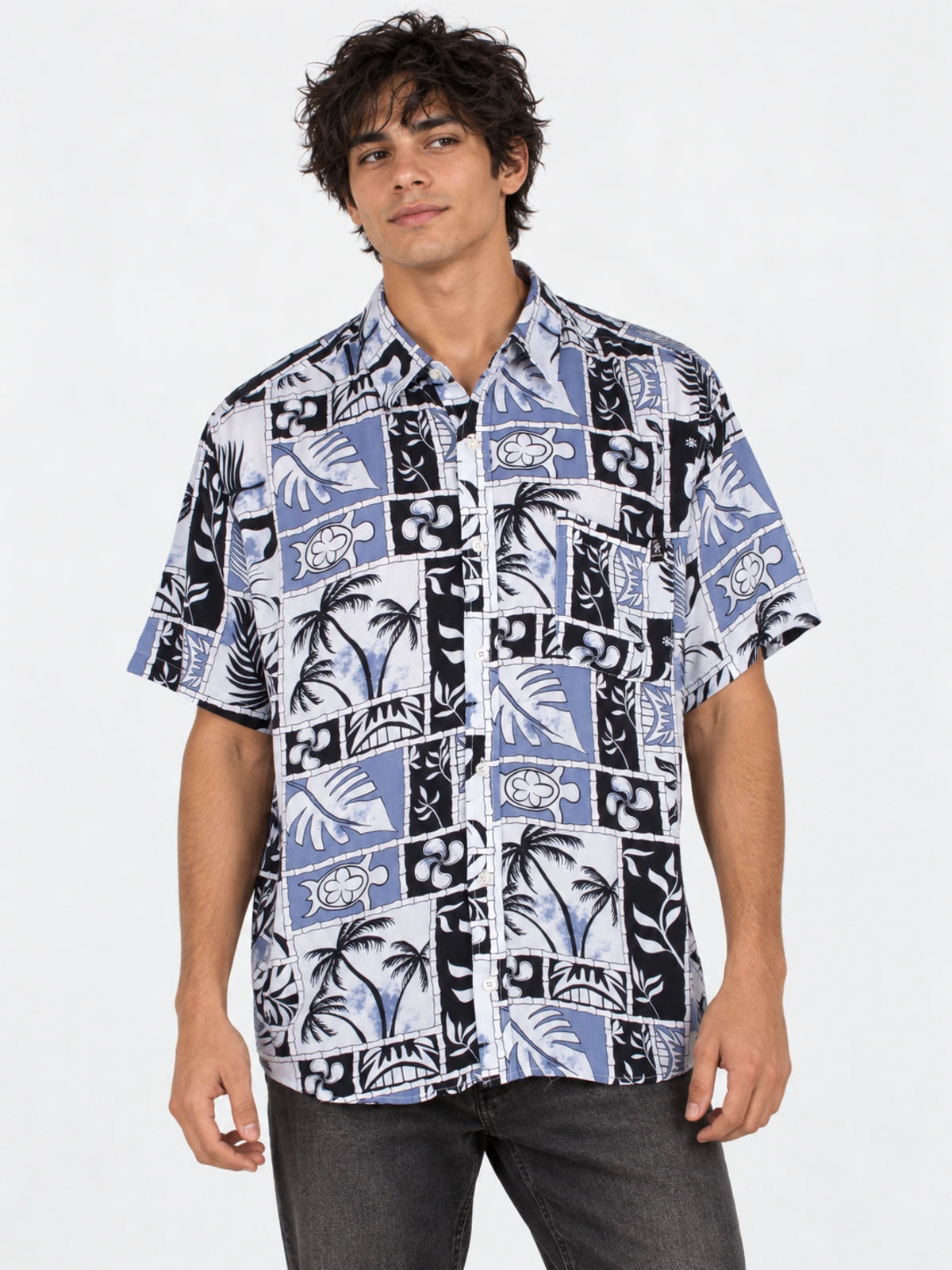 Camisa Gotcha Flip Azul — vista principal