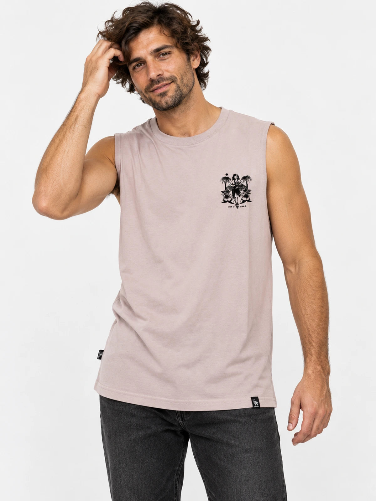 Musculosa Gotcha Extreme Rosa — vista principal