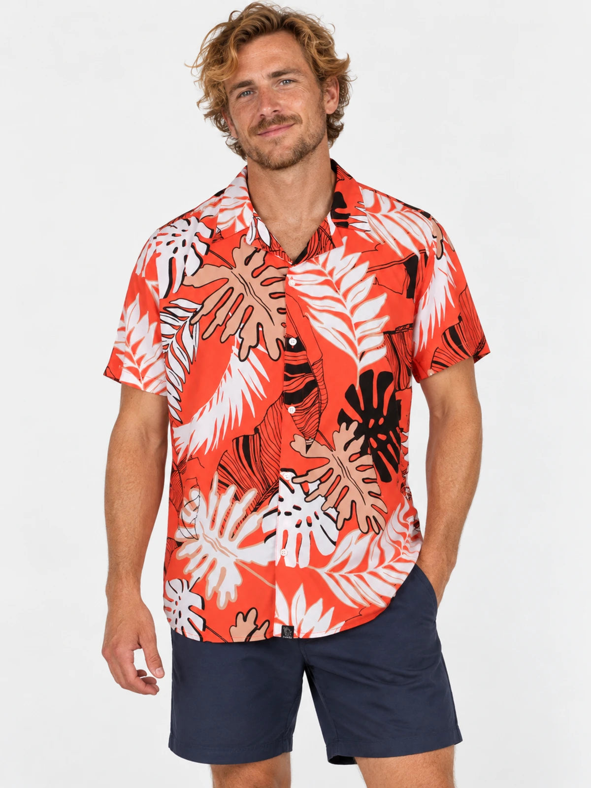 Camisa Gotcha Backyards Rojo — vista principal