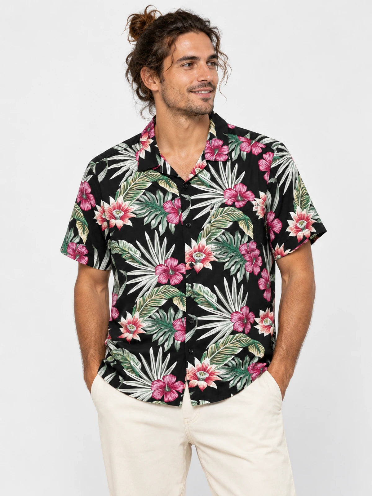 Camisa Gotcha Byron Negro — vista principal