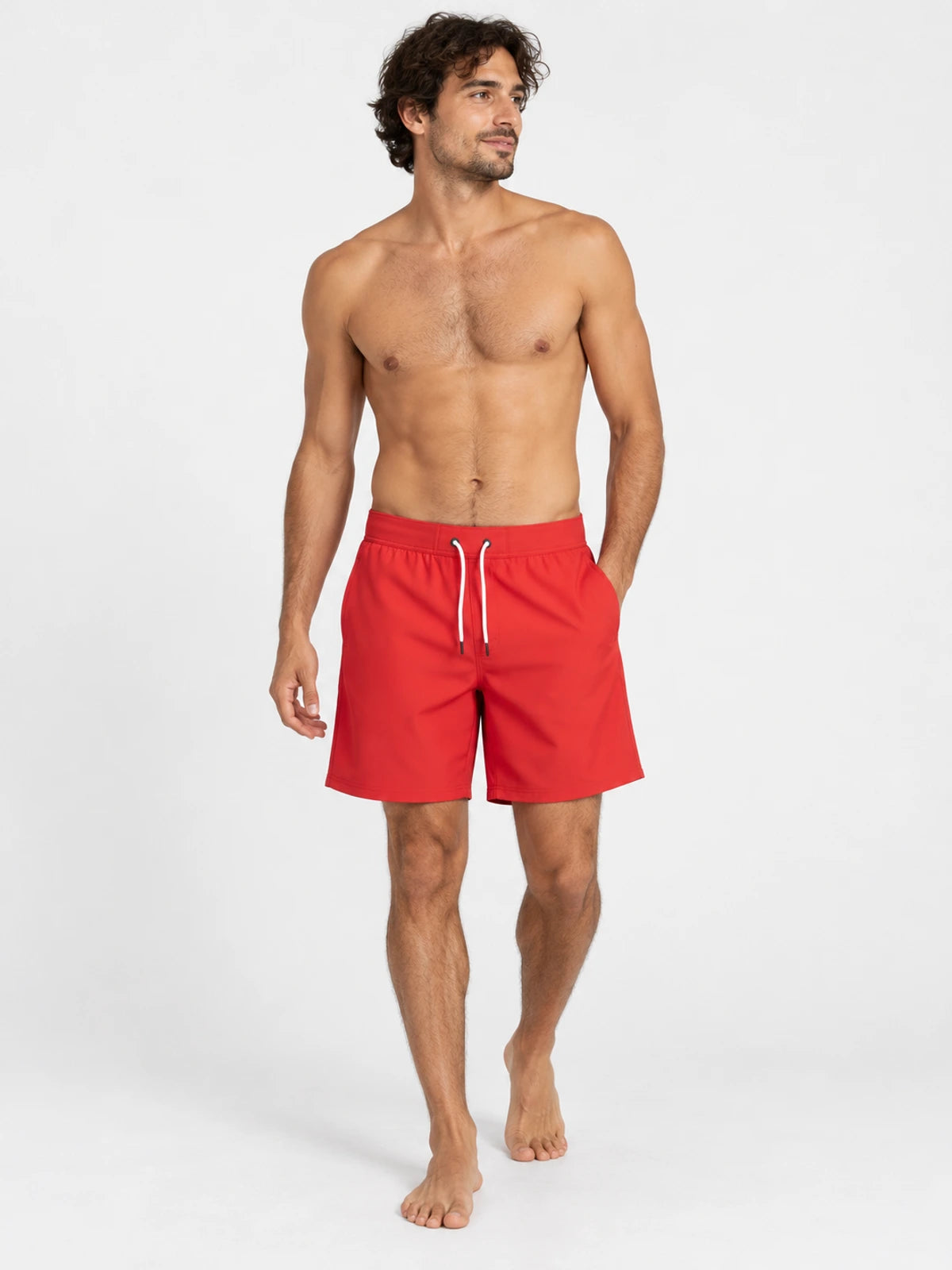 Malla Gotcha Solid Boardshort 18 Rojo — vista principal