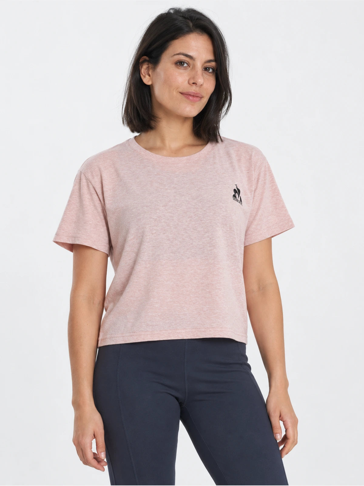 Remera Le Coq Sportif Mujer Training Loose Rosa — vista principal