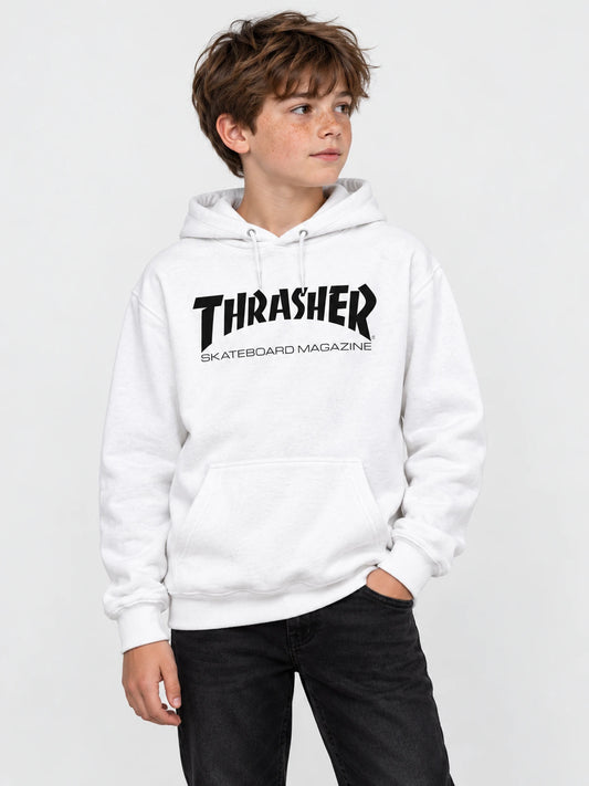 Buzo Thrasher Skate Magazine Niño Blanco — vista principal