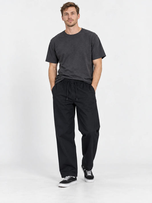 Pantalon Converse Straight-Leg Negro — vista principal