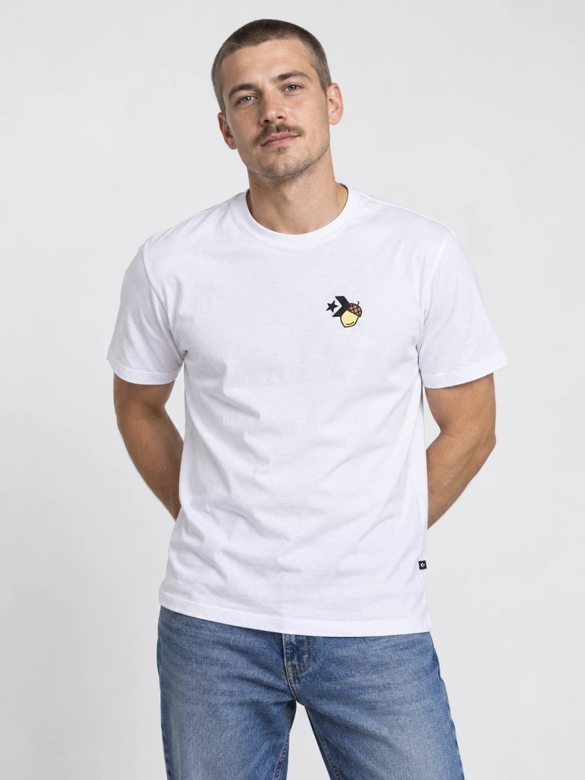 Remera Converse Owl Graphic Blanco — vista principal