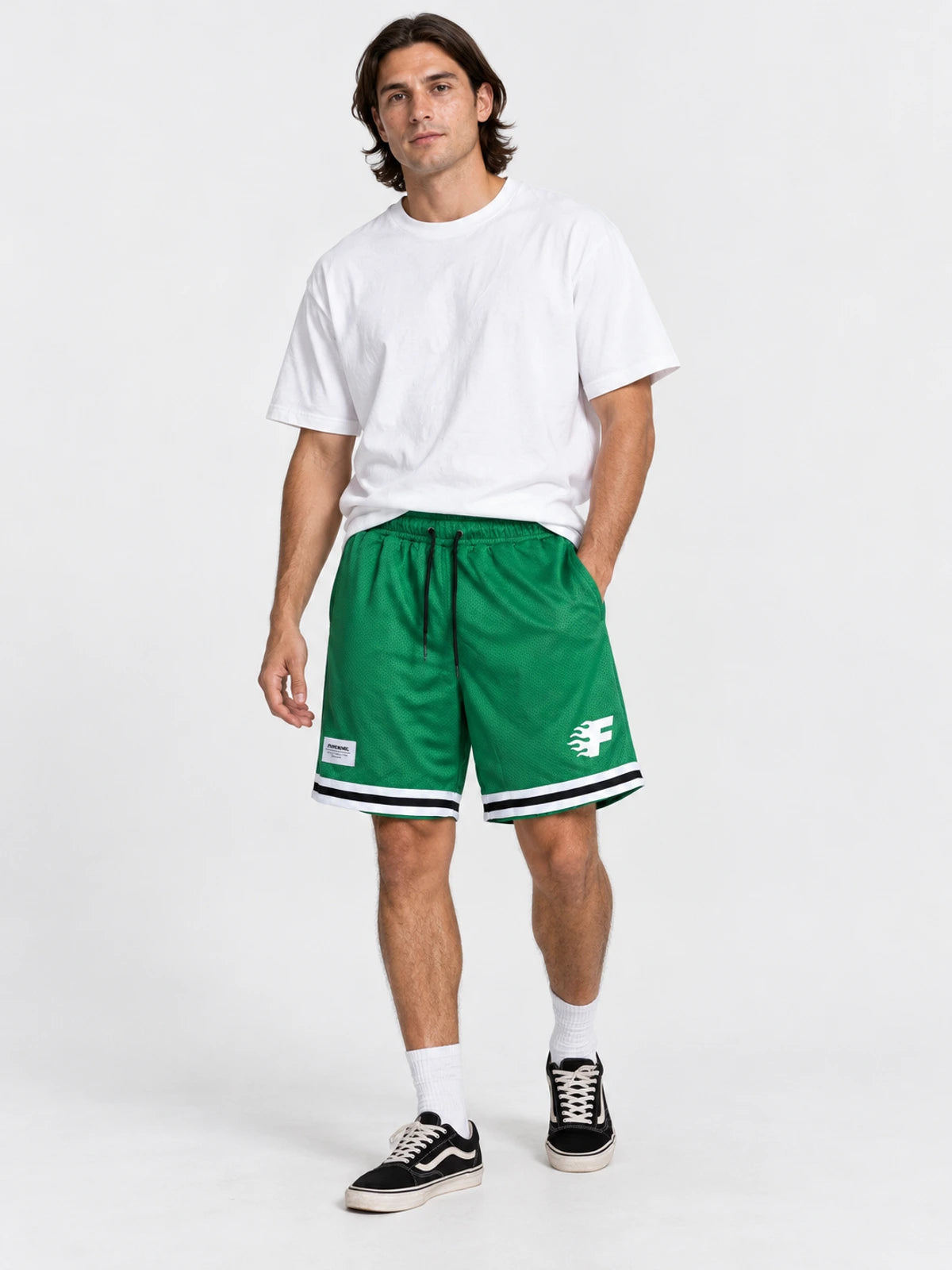 Bermuda Short Familyarg Grinch Verde — vista principal