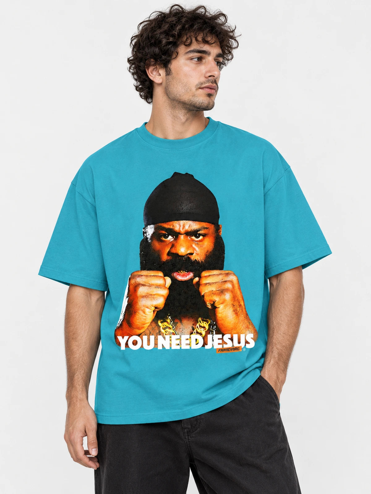 Remera Familyarg Kimbo Superzided Celeste — vista principal