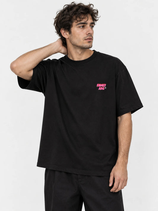 Remera Familyarg La Fleur Negro — vista principal
