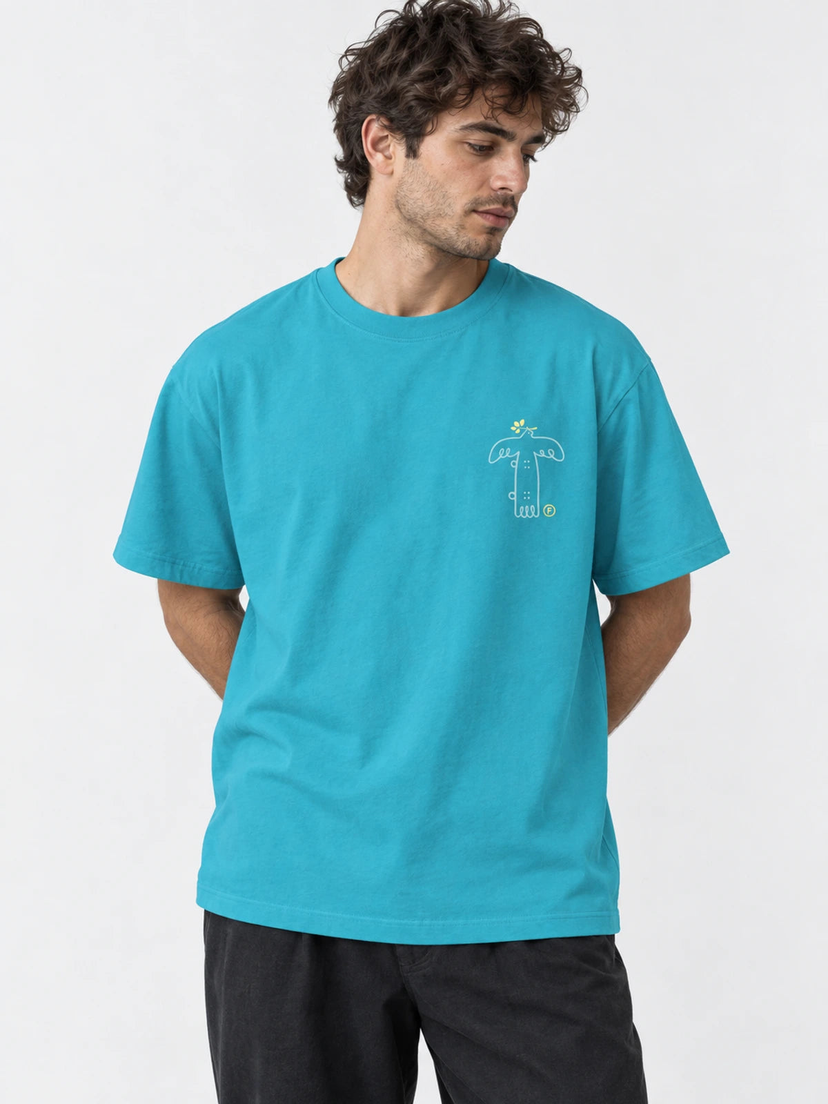 Remera Familyarg Birdi Celeste — vista principal