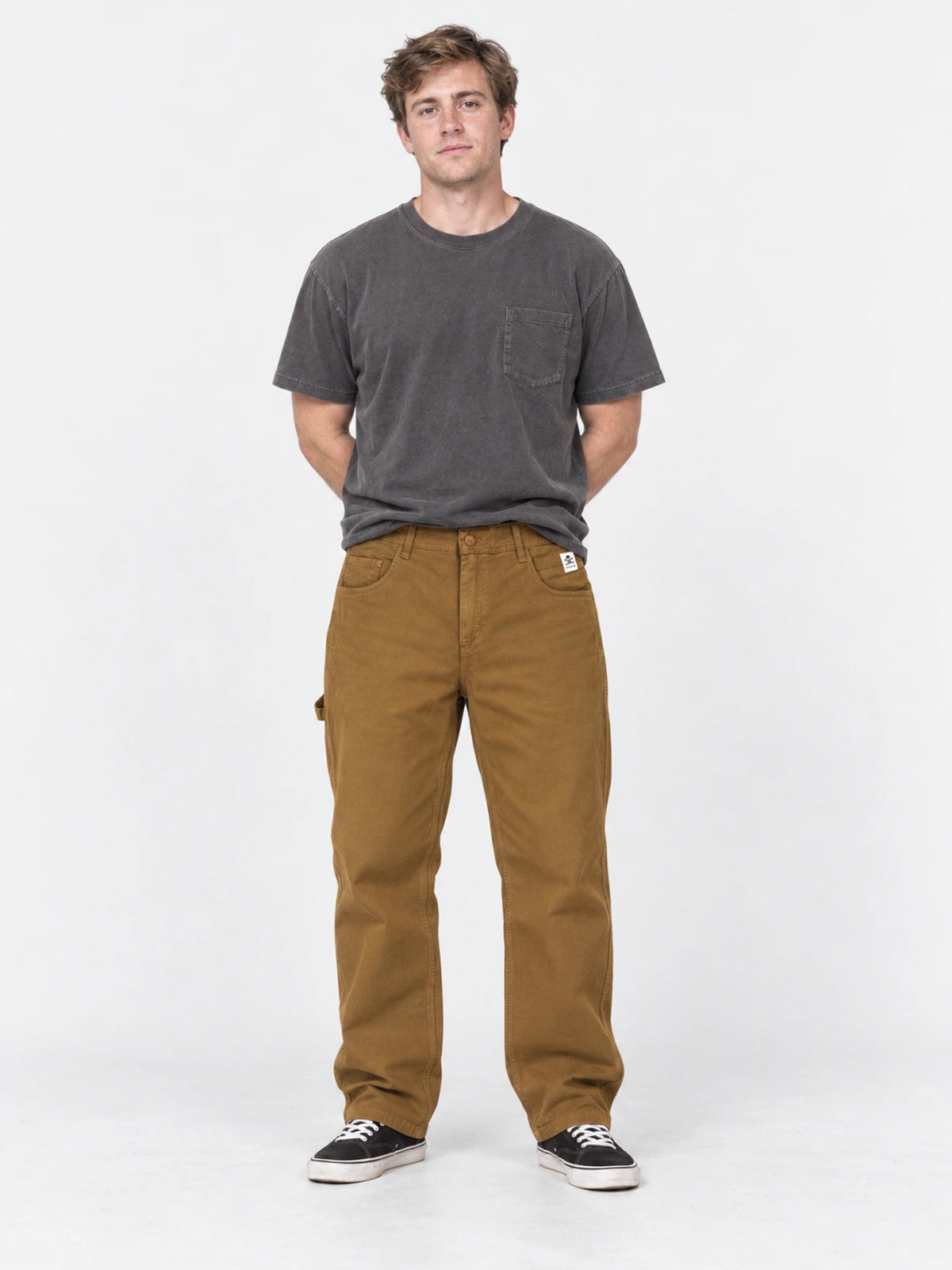 Pantalon Carpintero Familyarg Skate Pant Tostado — vista principal