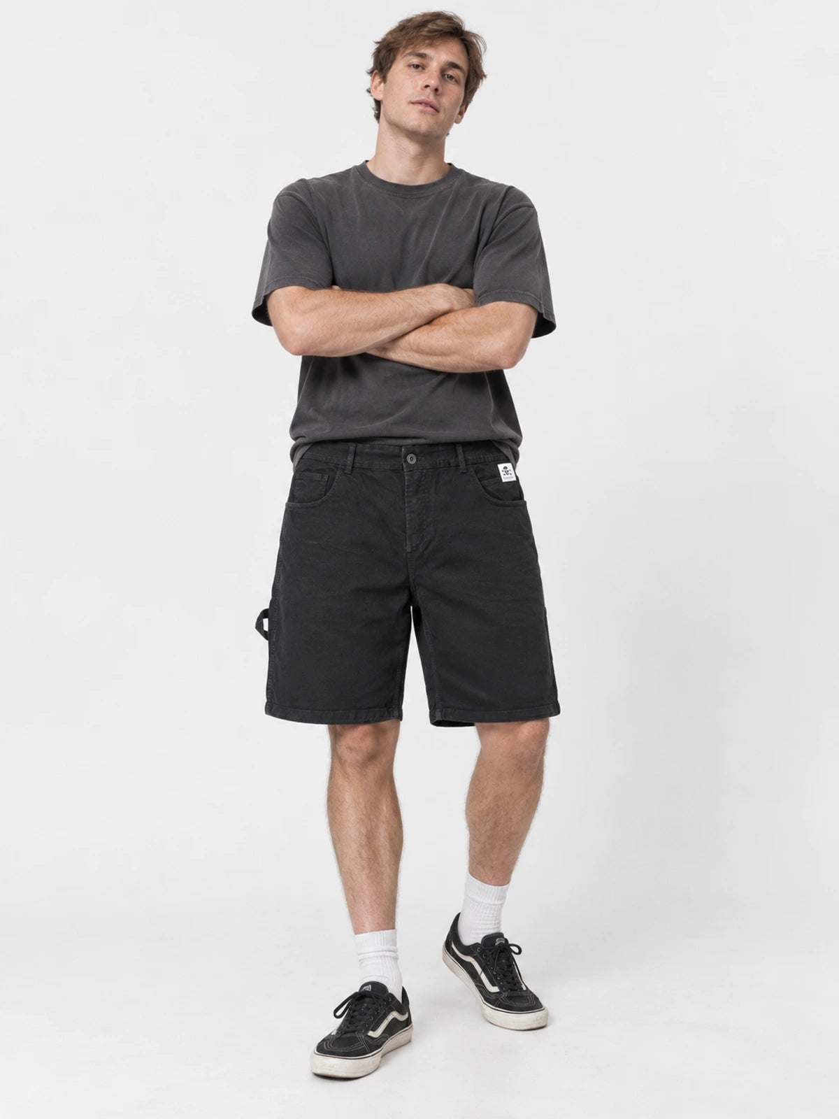 Bermuda Familyarg Big Skateshort Negro — vista principal