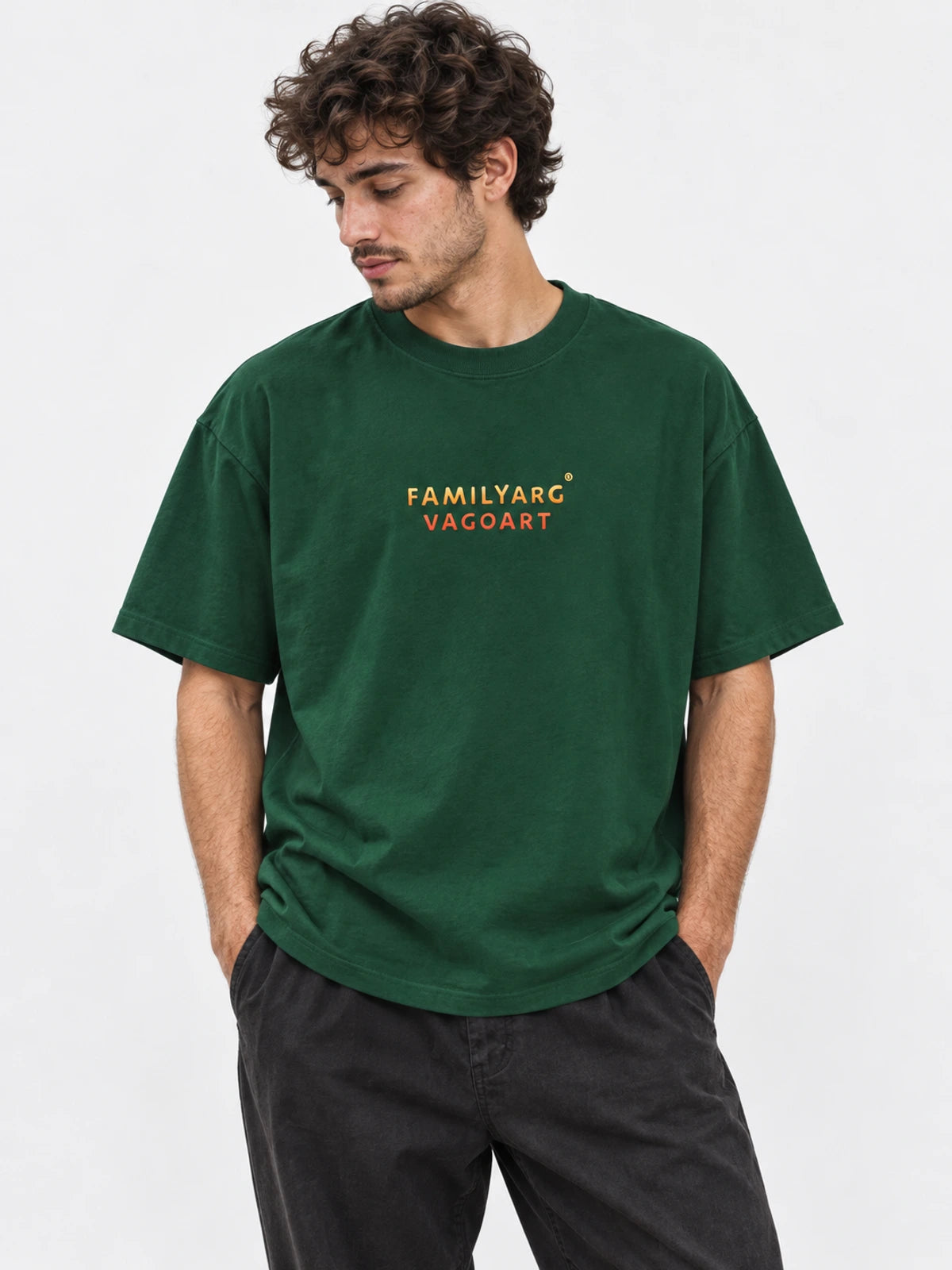 Remera Familyarg Mexico Supersized Verde — vista principal