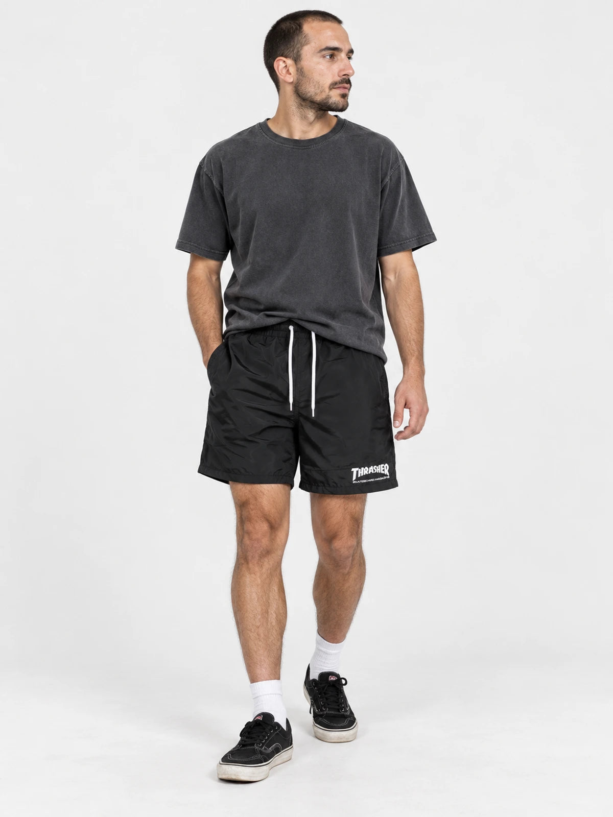 Malla Thrasher Board Short Skatemag Negro — vista principal