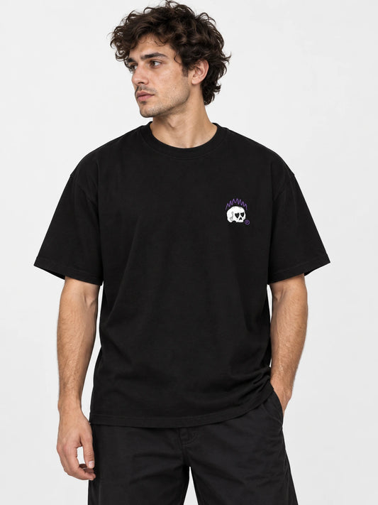 Remera Familyarg All Rights Bone Negro — vista principal