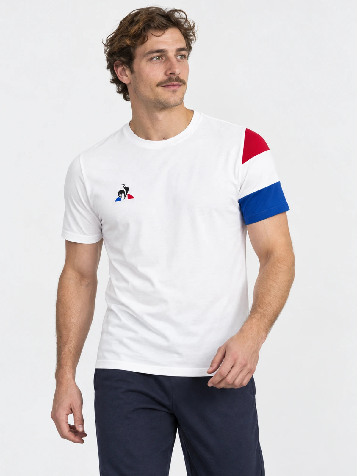 Remera Le Coq Sportif Tennis Tee Ss N°2 M New Optica — vista principal