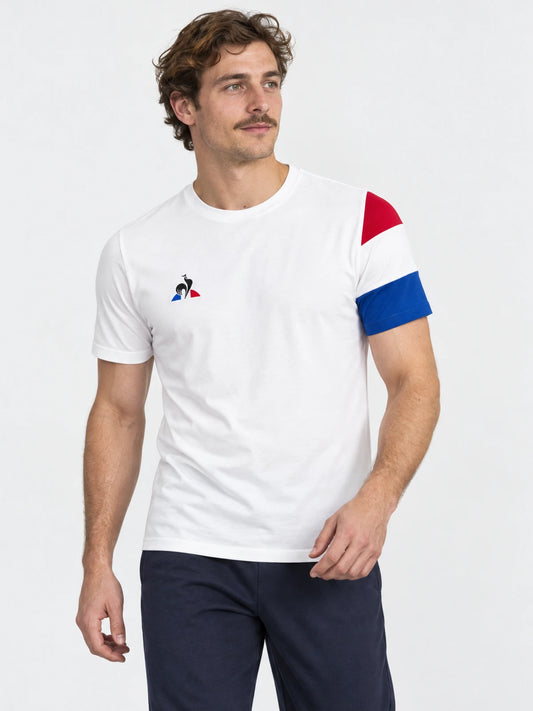 Remera Le Coq Sportif Tennis Tee Ss N°2 M New Optica — vista principal