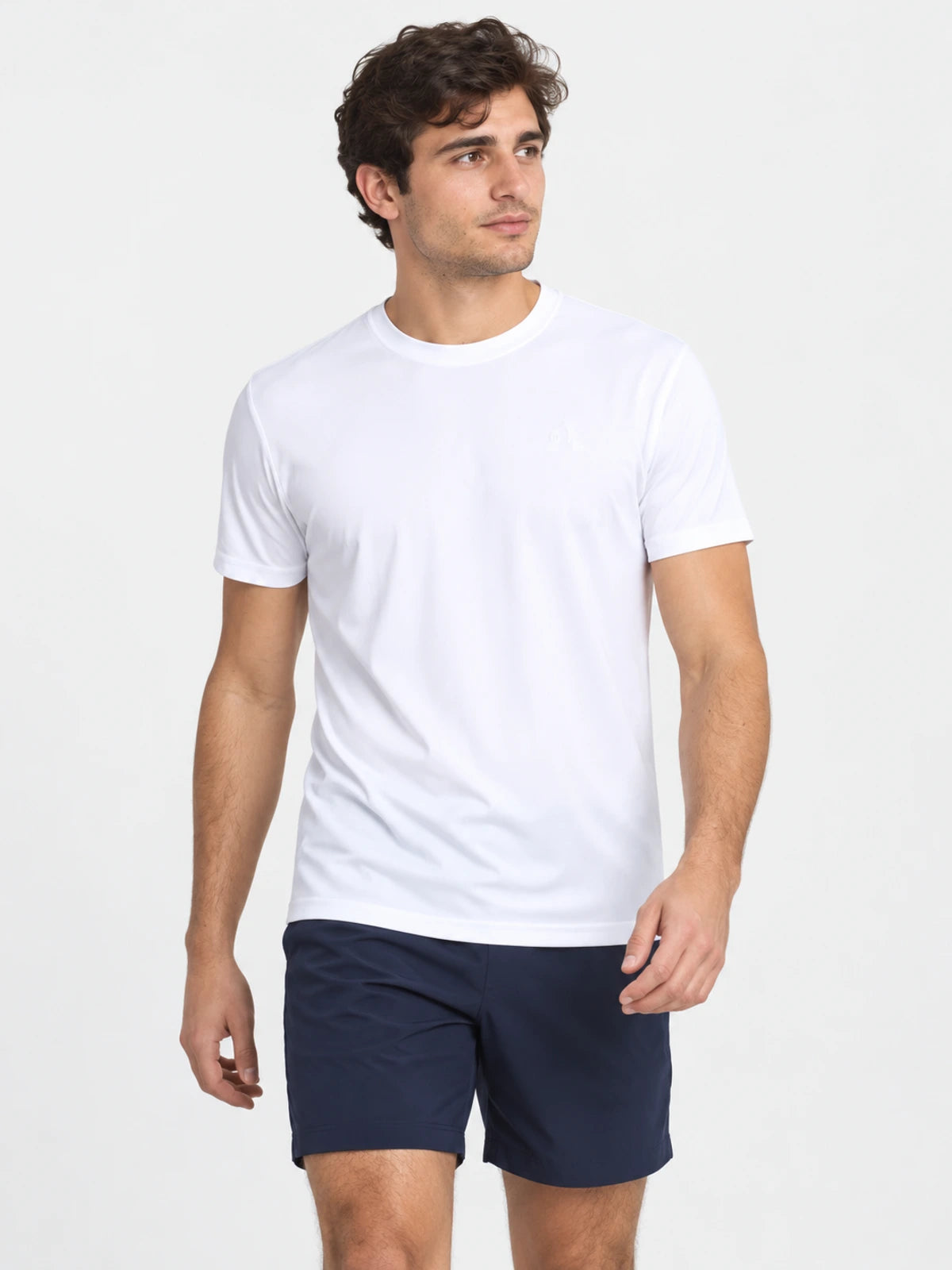 Remera Le Coq Sportif Training Tee Blanco — vista principal