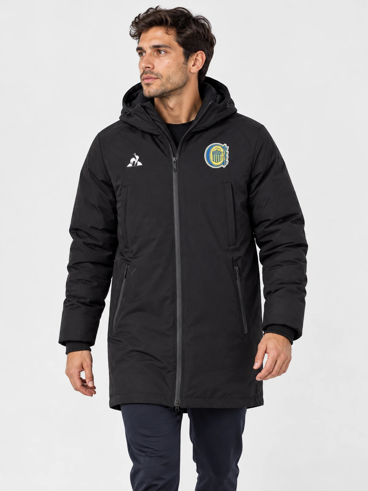 Campera Le Coq Sportif Lcs Ts Parka Negro — vista principal