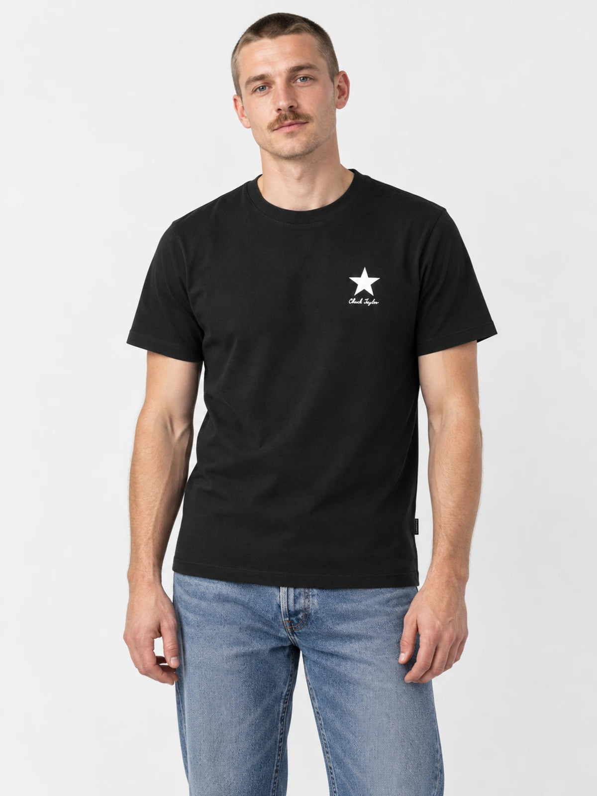 Remera Converse Star Tee Negro — vista principal