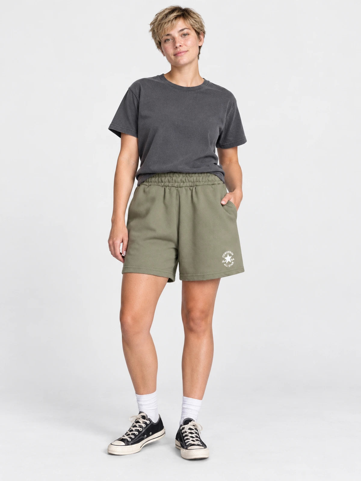 Short Converse Cons Short Mujer Verde — vista principal