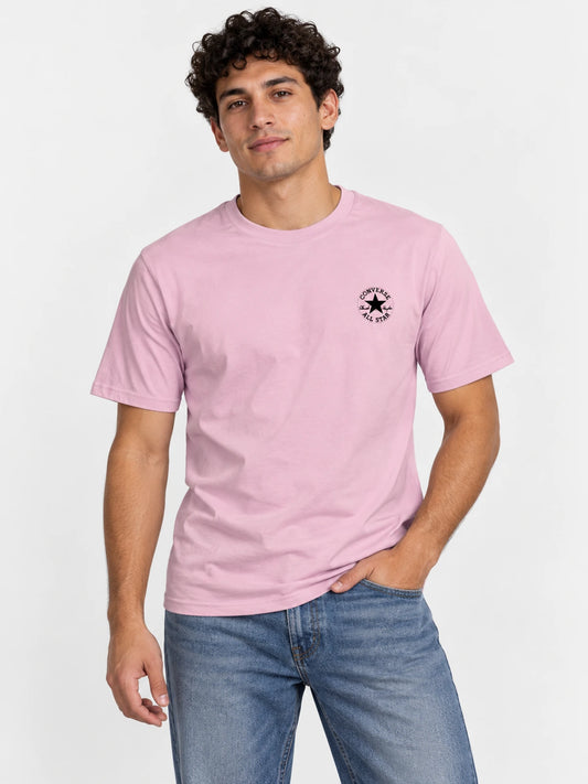 Remera Converse Smaill Patch Rosa — vista principal