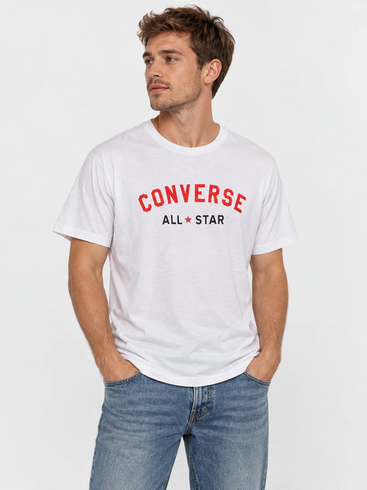 Remera Converse All Star Tee Blanco — vista principal