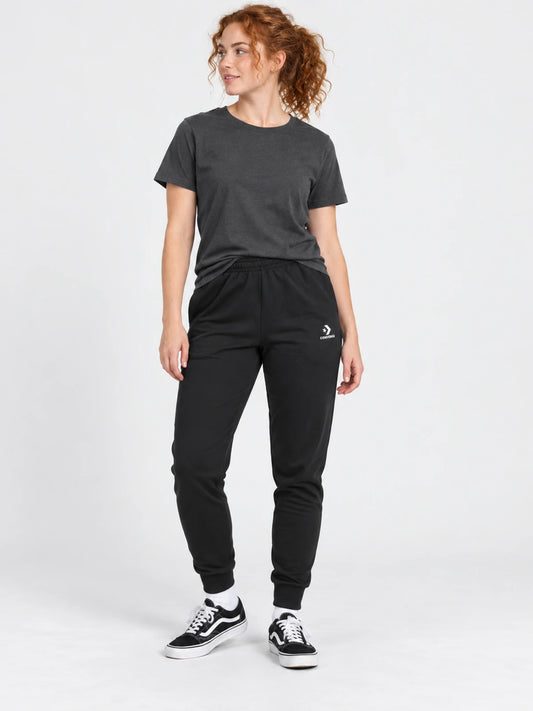 Pantalon Mujer Converse Jogger con Logo Estampado Unis — vista principal