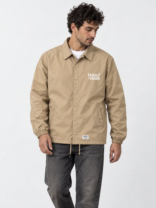 Rompeviento Familyarg x Brand & Co Raincoat Duncan Beige — vista principal