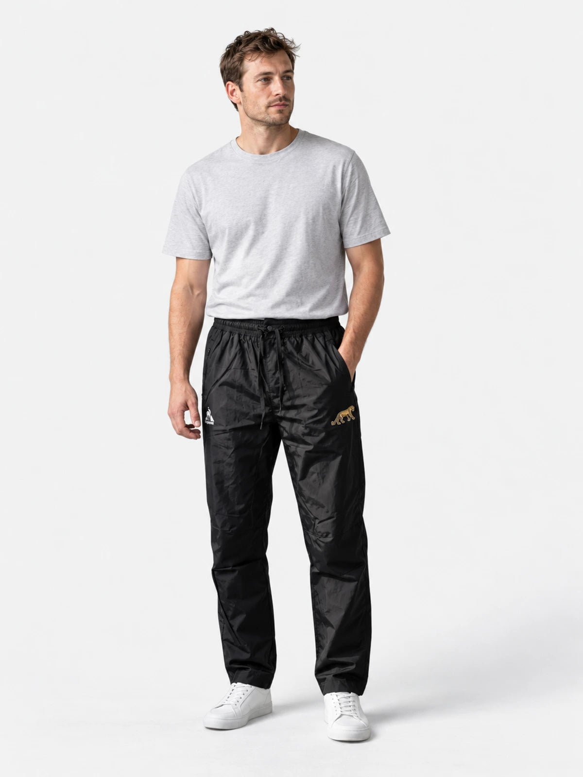 Pantalón Le Coq Sportif Pumas Impermeable Negro — vista principal