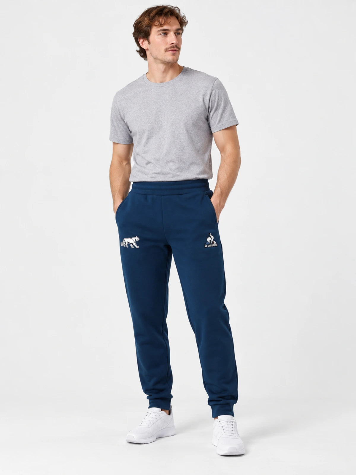 Pantalon Le Coq Sportif Pumas Lifestyle 2025 Azul — vista principal