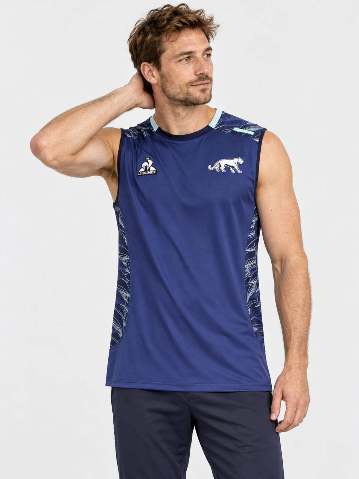 Musculosa Le Coq Sportif Pumas Training Gym Tank 2025 — vista principal